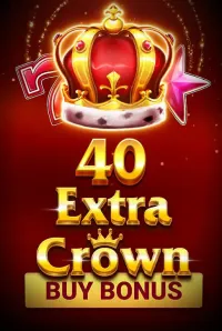 40 extra crown buy bonus slot logo
