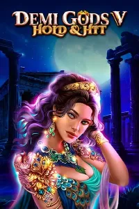 demi gods v hold and hit game logo