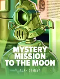 mystery mission to the moon slot logo